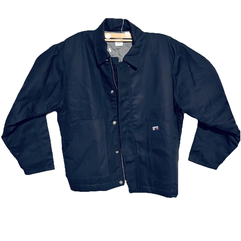 Lapco FR‎ Men's Size XL Navy Flame Resistant Made In USA Quilted Heavy Duty NWT